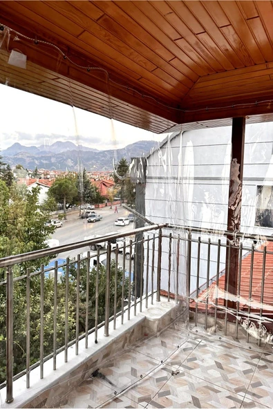 size ne lazım 240cm X 8m Su Geçirmez Şeffaf Branda Kış Bahçesi, Kamelya, Hobi Bahçesi, Balkon Brandası - 7