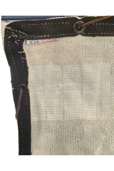 size ne lazım Krem Jüt Gölgelik File %95 Sıklık 140 Gr M² 1.5 X 24 - 5