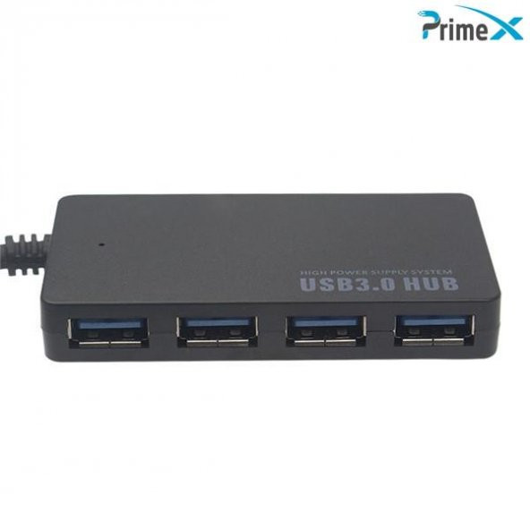 PrimeX PX-2520X4 Type-C USB 3.0 4 Port Çoklayıcı 5Gbps U31x4 - 2
