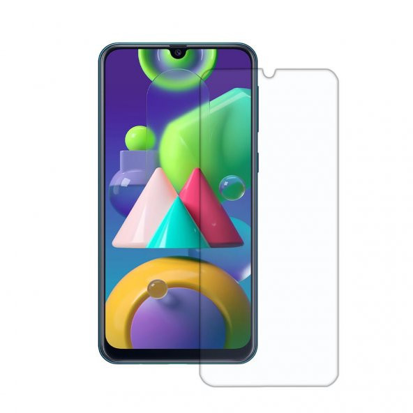 Samsung Galaxy M20 Uyumlu Kırılmaz Cam Ekran Koruyucu - 1