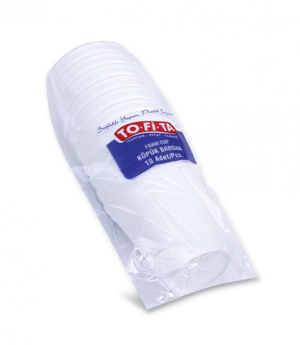 1920-T TO-Fİ-TA KÖPÜK BARDAK 175ML 10LU