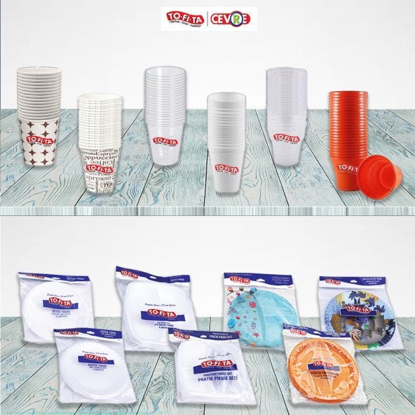 Plastik Parti Tabağı 6lı - Resim 3