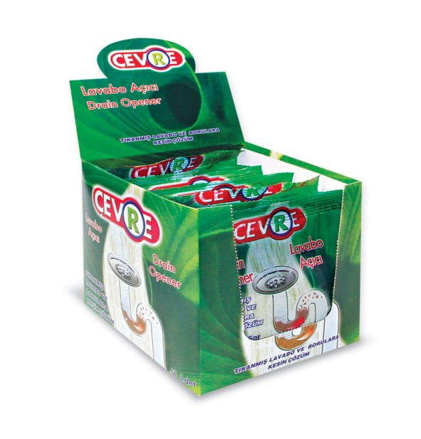 Lavabo Açıcı 12li Poşet (600 Gram) ürün görseli