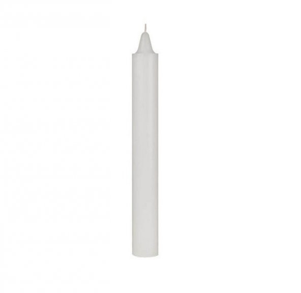 TO-Fİ-TA Beyaz Mum 10lu Ekonomik Paket - 1 Mum: 10 cm