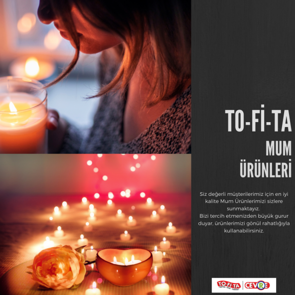 Beyaz Mum Kalın 20li Ekonomik Paket - 1 Mum:14 cm - 3