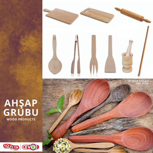 Ahşap Kaşık Büyük 25 Cm - Resim 2