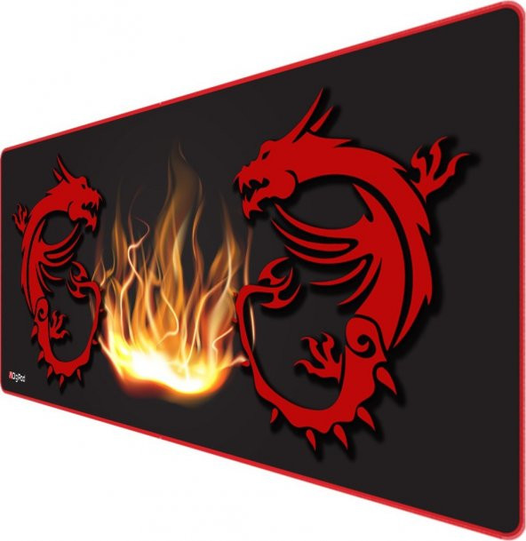 Gaming Mousepad Oyuncu Mousepad 90X40 Xxl Büyük Oyuncu Mousepad Kaymaz Taban 4mm - 4
