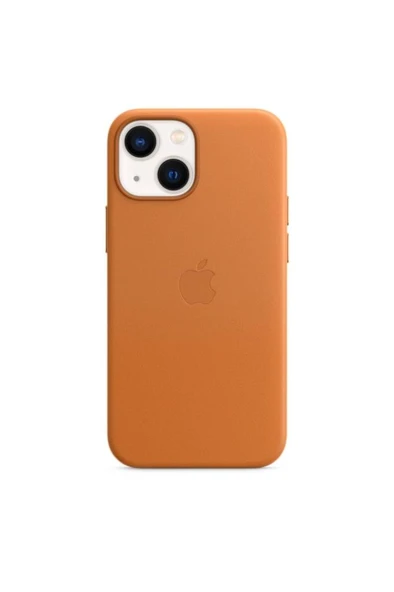 Apple Iphone 13 Mini Magsafe Özellikli Deri Kılıf Golden Brown - Mm0d3zm/a Teşhir