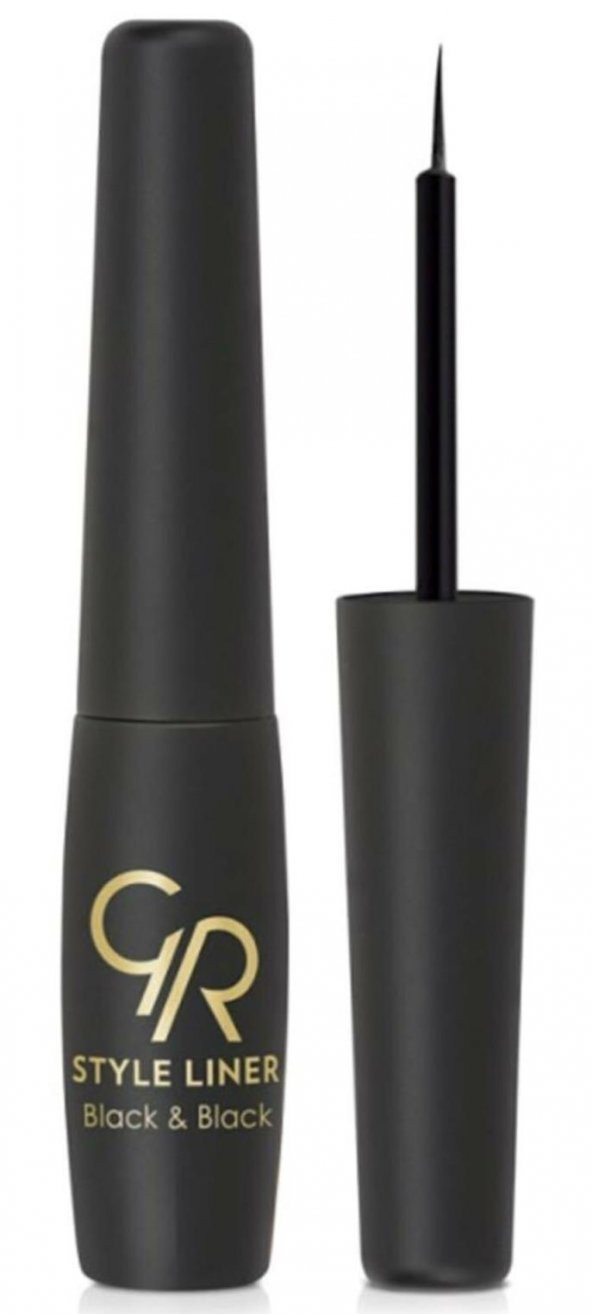 GOLDEN ROSE METALLIC EYELINER 14 BLACK