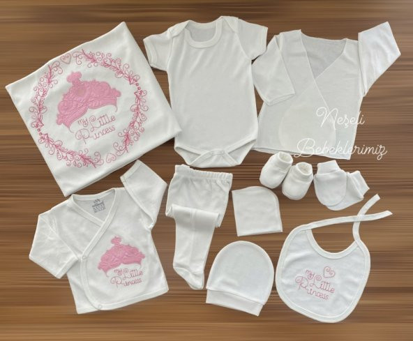 Misimosi 10 Parça Prenses Nakışlı Hastane Çıkışı - 2