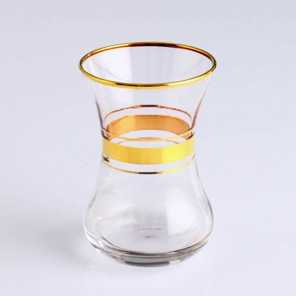 6 Kişilik Paşabahçe İncebelli Altın Yaldızlı (pby) Bardak Seti - İncebelli - 2