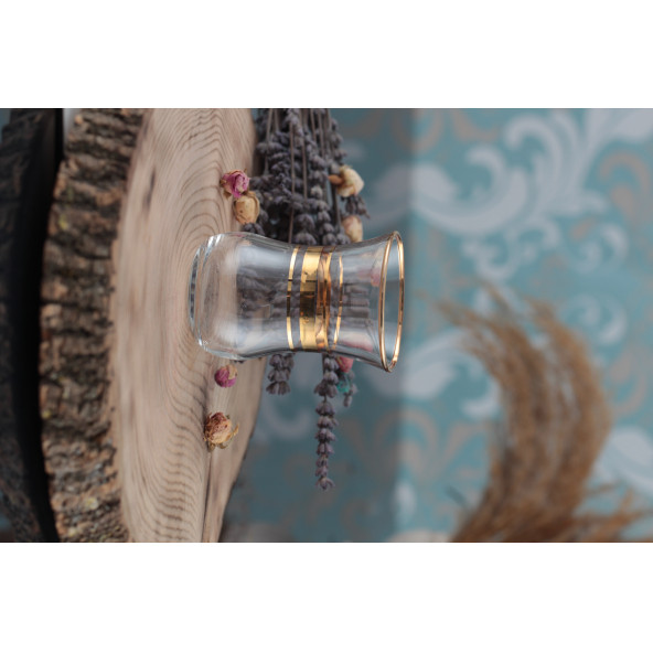 6 Kişilik Paşabahçe Altın Yaldızlı (pby) Bardak Seti - Üsküdar - 2