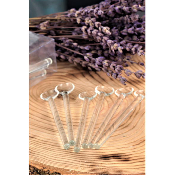 Kikovski Sade Cam Çay Kaşığı 6 Kişilik