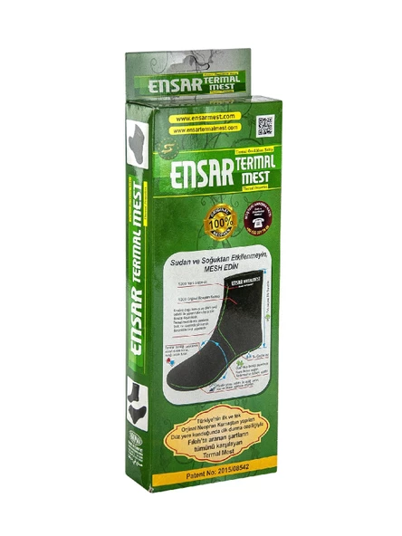 Ensar Termal Mest – Su ve Soğuk Geçirmez, Dayanıklı Abdest Çorap - 2