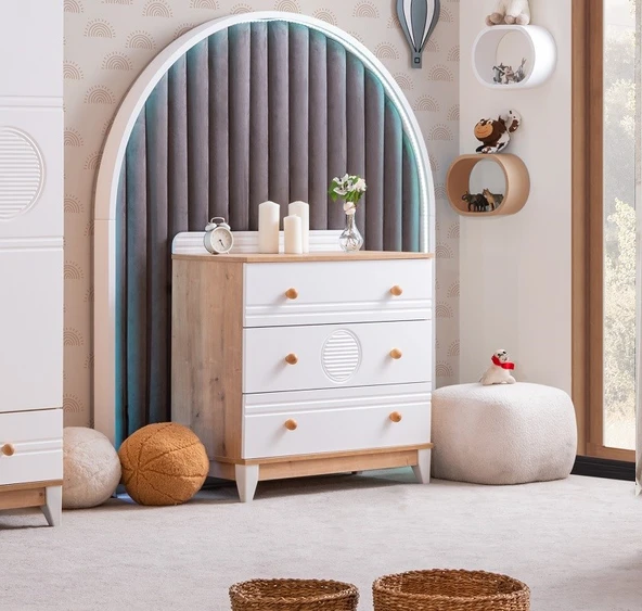 ALVİN BEBEK ODASI TAKIMI - MEŞE - Resim 4