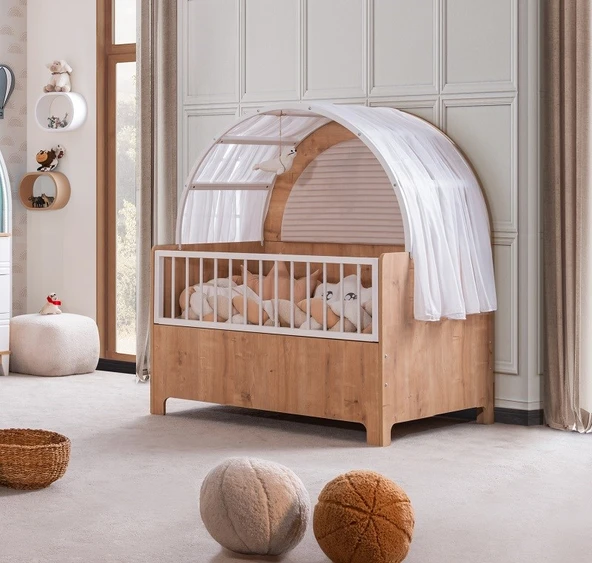 ALVİN BEBEK ODASI TAKIMI - MEŞE - Resim 3