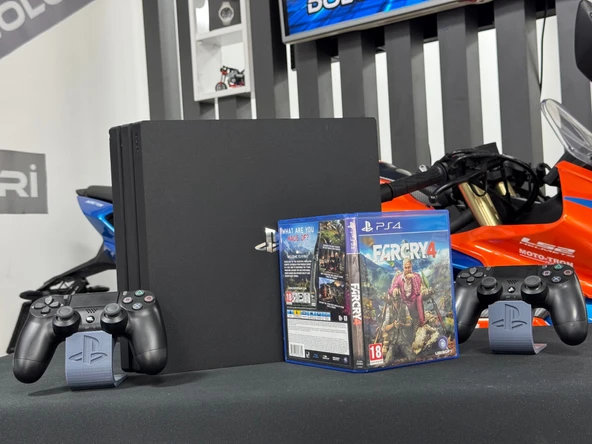 PlayStation 4 Pro 1TB Çift Kol + Far Cry 4 Oyun CD’si (İKİNCİ EL) - 4