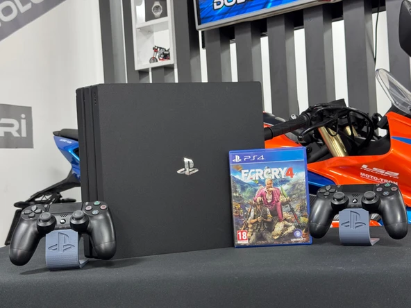 PlayStation 4 Pro 1TB Çift Kol + Far Cry 4 Oyun CD’si (İKİNCİ EL) - 2