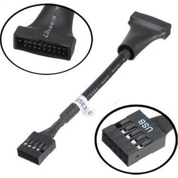 PrimeX PX-4584 Anakart USB 2.0 Girişi USB 3.0 Porta Çevirici kablo - 5