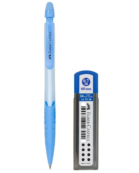 Faber Castell Bubble 07 Mekanik Kurşun Kalem Mavi 532710 - 2