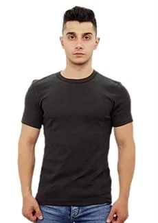 Kahverengi Basic  T-Shirt