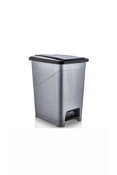 ELCY 60 LT Slim Pedallı Çöp Kovası & Büyük Boy Pedallı Çöp Kovası Ve Bez Takımlı 3 Adet - 2