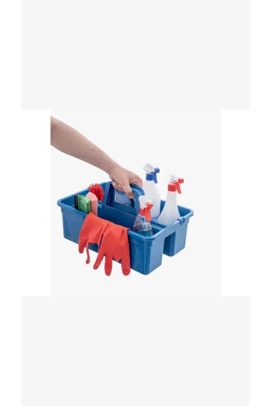 ELCY Formülatör Sepeti Bölmeli Camcı Kovası + 3 Adet Cam Bezi - 4