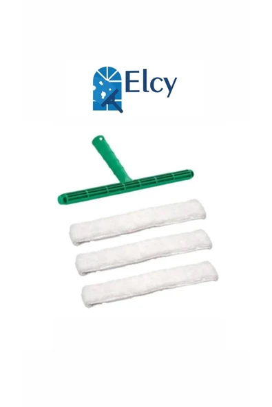 ELCY 45 Cm Cam Ayna Yıkama Silme Peluşu 3 Adet