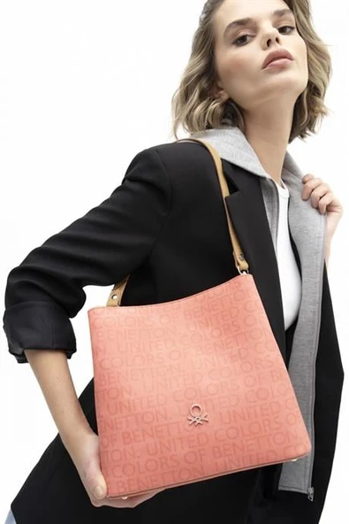 BENETTON MERCAN CAMEL KADIN ÇAPRAZ ÇANTA 1298-2Y4 ürün görseli