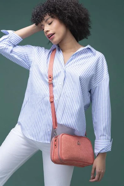 BENETTON MERCAN KADIN ÇAPRAZ ÇANTA1277-2Y4 - Resim 2