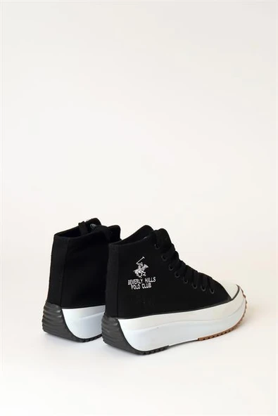 TOPUKLU CONVERSE SİYAH KADIN  AYAKKABI 30100-3114-2Y3 - 3