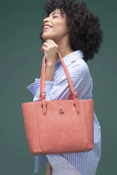 BENETTON MERCAN  KADIN KOL ÇANTASI 1297-2Y4 - Resim 3