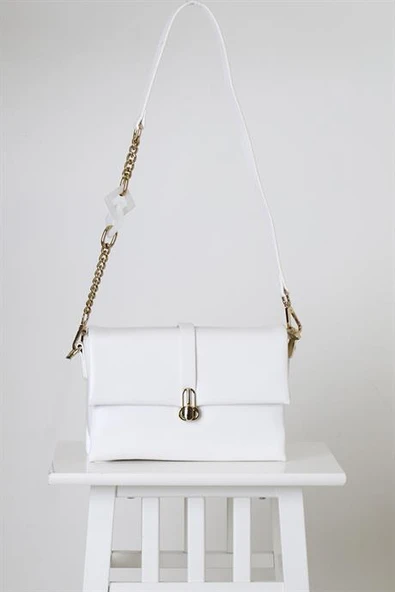BEYAZ UZUN SAPLI KADIN ÇANTA 26542-2Y4 ürün görseli