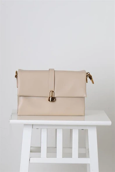 BEJ UZUN SAPLI KADIN ÇANTA 26542-2Y4 ürün görseli