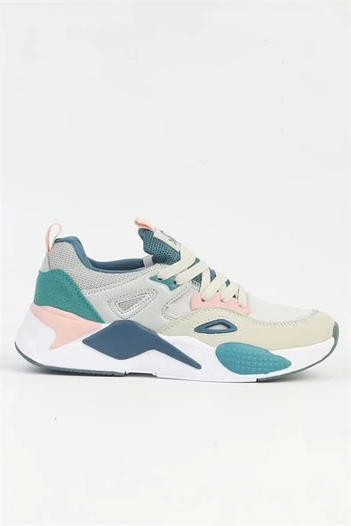 BENETTON GRİ KADIN SPOR AYAKKABI 11109-CHN-06-2K5 - 1