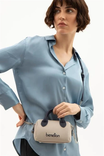 BENETTON TAŞ LACİ   KADIN ÇAPRAZ ÇANTA 1593-2Y5 - Resim 2