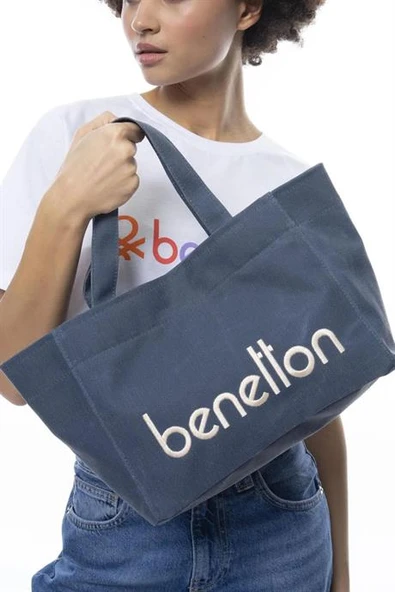 BENETTON LACİ KADIN EL ÇANTASI 1102-2Y5 - Resim 2