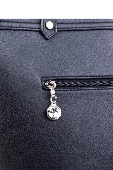 SİYAH  KADIN OMUZ ÇANTASI 1359-2Y4 - Resim 6