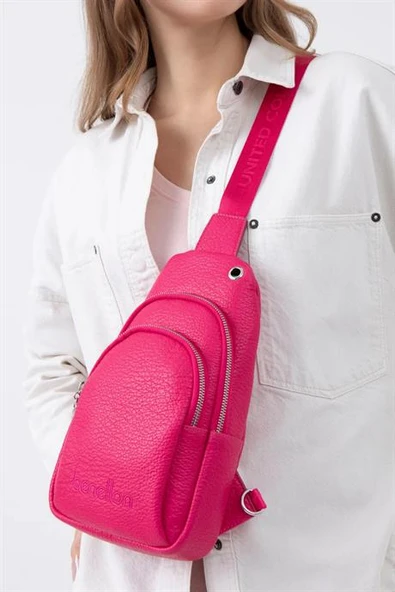 BENETTON FUŞYA KADIN ÇAPRAZ ÇANTA 1478-2Y5