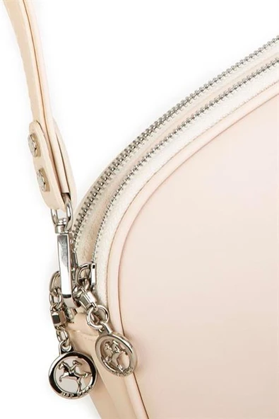 KREM KADIN ÇAPRAZ ÇANTA 1031-2Y4 - Resim 5