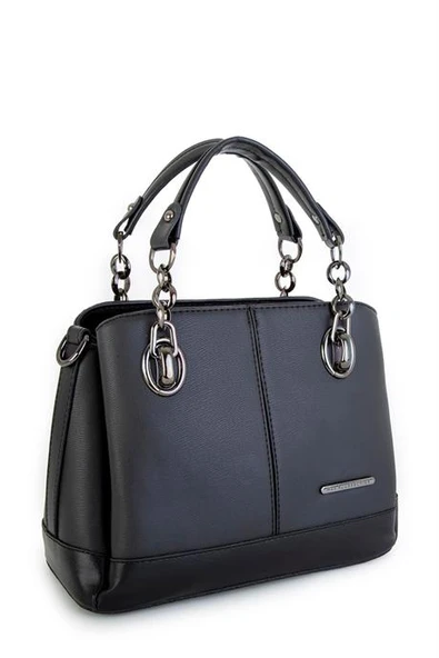 SİYAH KADIN EL VE OMUZ ÇANTASI  777-2K5 - Resim 2