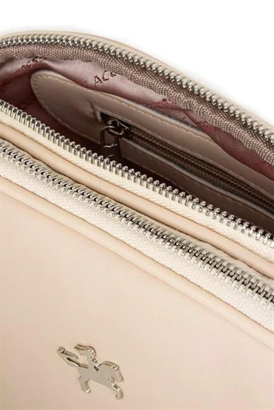 KREM KADIN ÇAPRAZ ÇANTA 1031-2Y4 - Resim 7