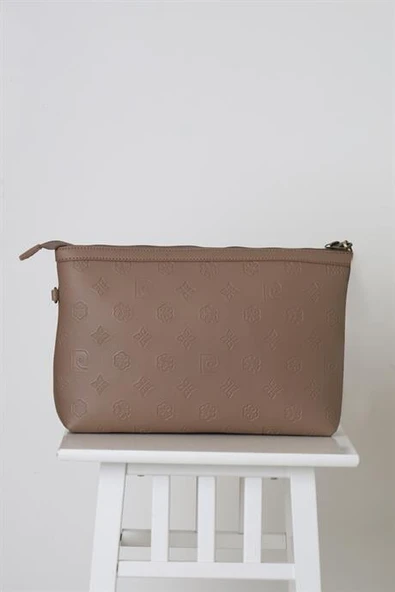 PİERRE CARDİN VİZON  KADIN ÇANTA 834-2K5 - Resim 3