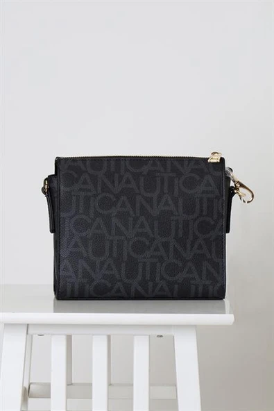 NAUTICA SİYAH KADIN KOL ÇANTASI  7224-2Y5 - Resim 3