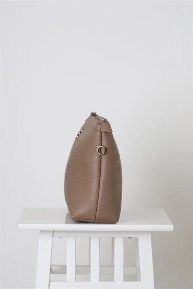 PİERRE CARDİN VİZON  KADIN ÇANTA 834-2K5 - Resim 2