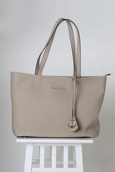 NAUTICA BEJ KADIN KOL ÇANTASI  6514-2K5 ürün görseli