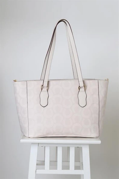 U.S POLO EKRU KADIN KOL ÇANTASI  25149-2Y5 - Resim 3