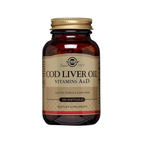 Cod Liver Oil 100 Kapsül