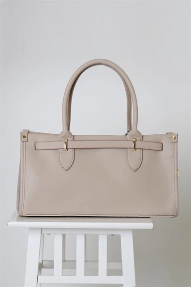 VİZON KEMER DETAYLI KADIN EL ÇANTASI 25377-2Y5 - 3