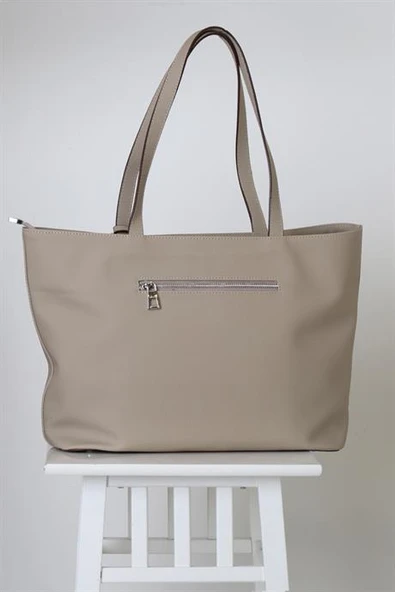 NAUTICA BEJ KADIN KOL ÇANTASI  6514-2K5 - Resim 3